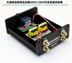 PREAMPLIFICADOR DE audio pasivo HiFi 600 Ω : 10K Ω, transformador de aislamiento de aumento, controlador de volumen