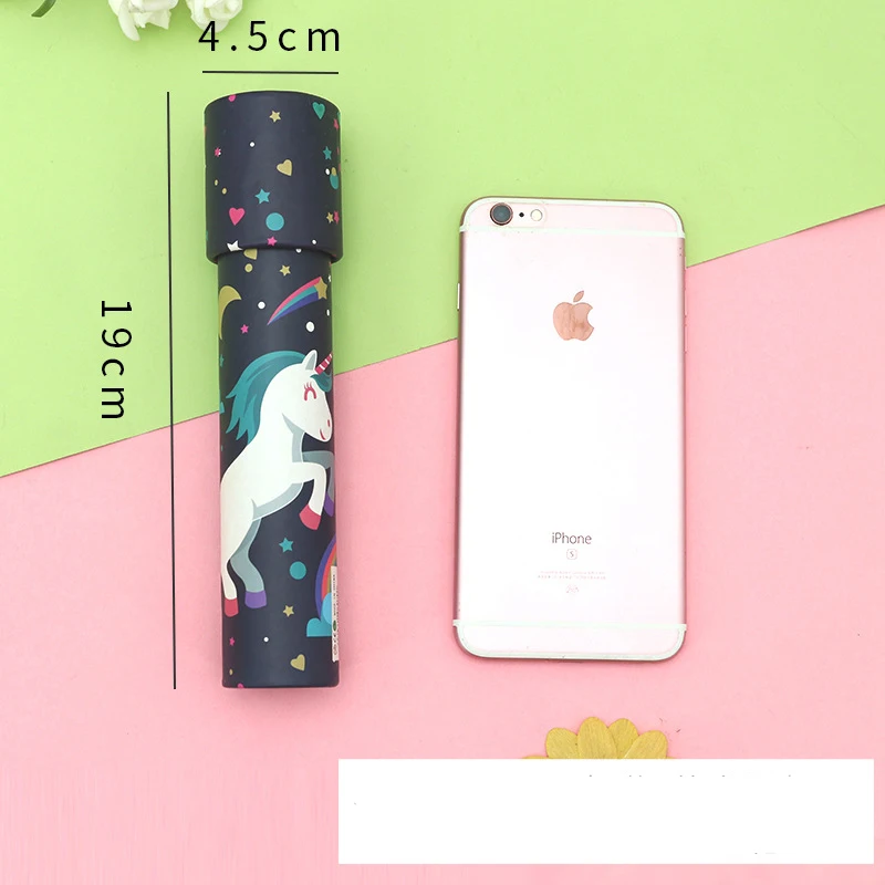 1 pçs caleidoscópio clássico nostálgico criança ciência experimento brinquedos pai-filho brinquedos educativos interativos mudança mágica presente