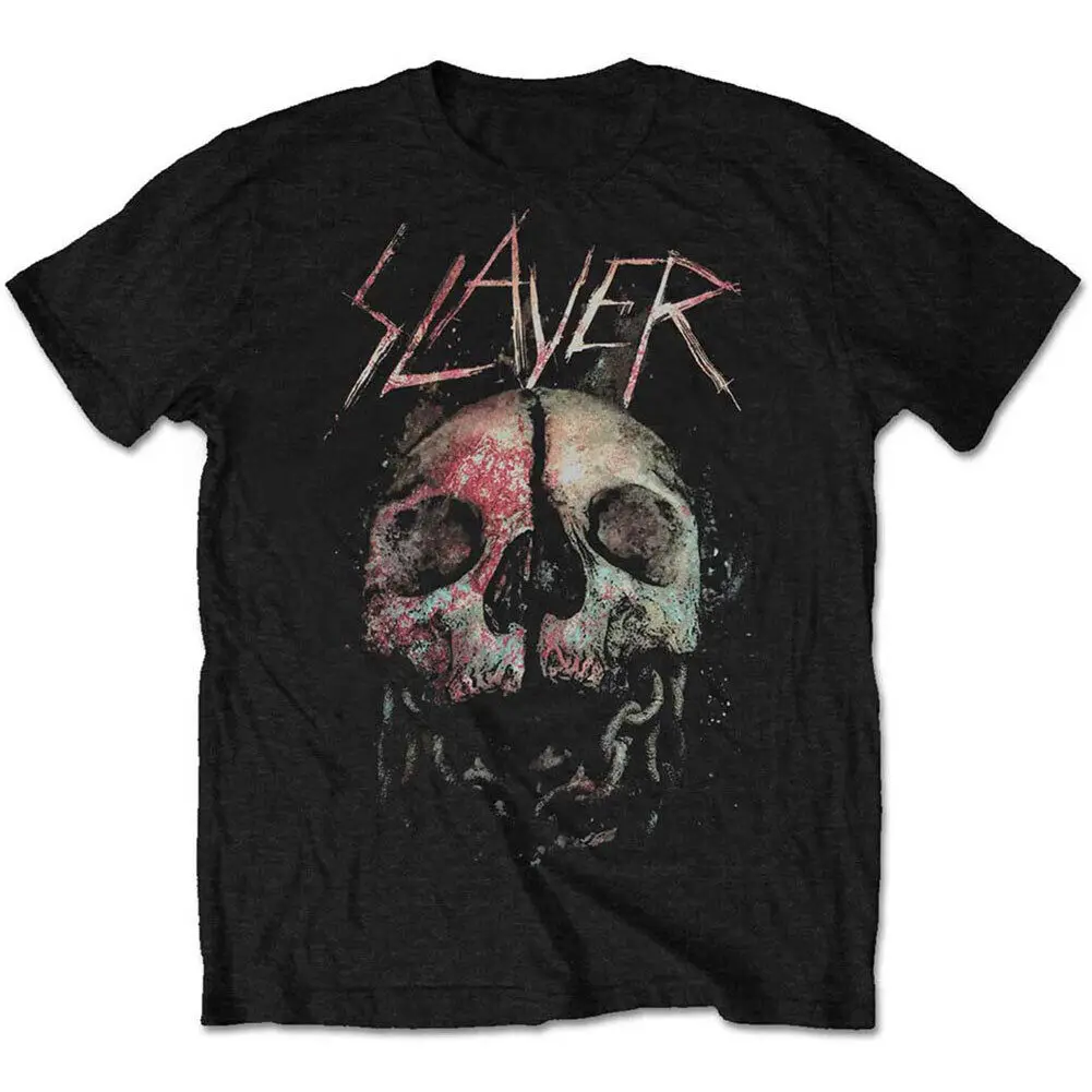 

Men's Slayer Cleaved Skull Slim Fit T-shirt X-Large Black