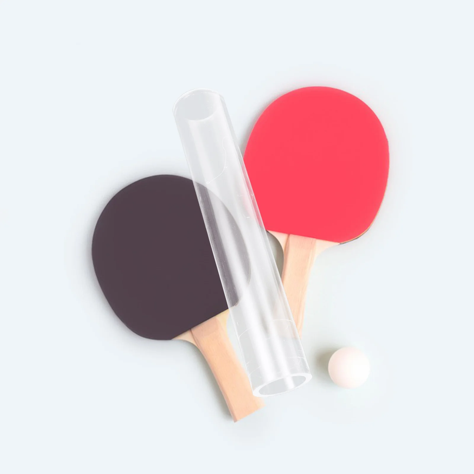 

Pingpong Rubber Roller White Plastic Bat Repair Tool for Pong Paddle Rubber Replacement Lightweight Design