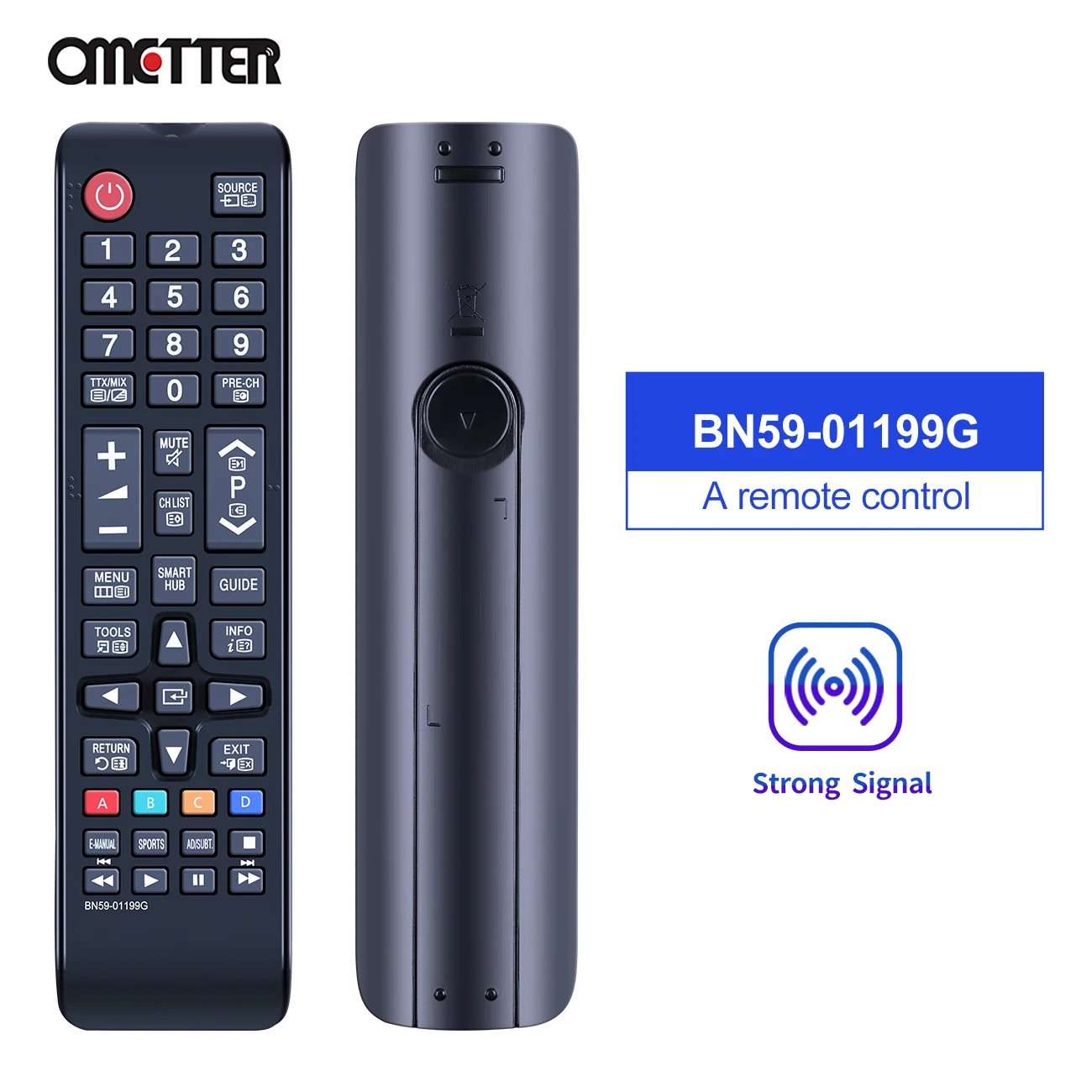 BN59-01199G TV Remote Control for Samsung TV UE32J5205 UE32J5250 UE32J5270 UE32J5373 UE40J5200 UE40J5202 UE40J5205 UE40J5250