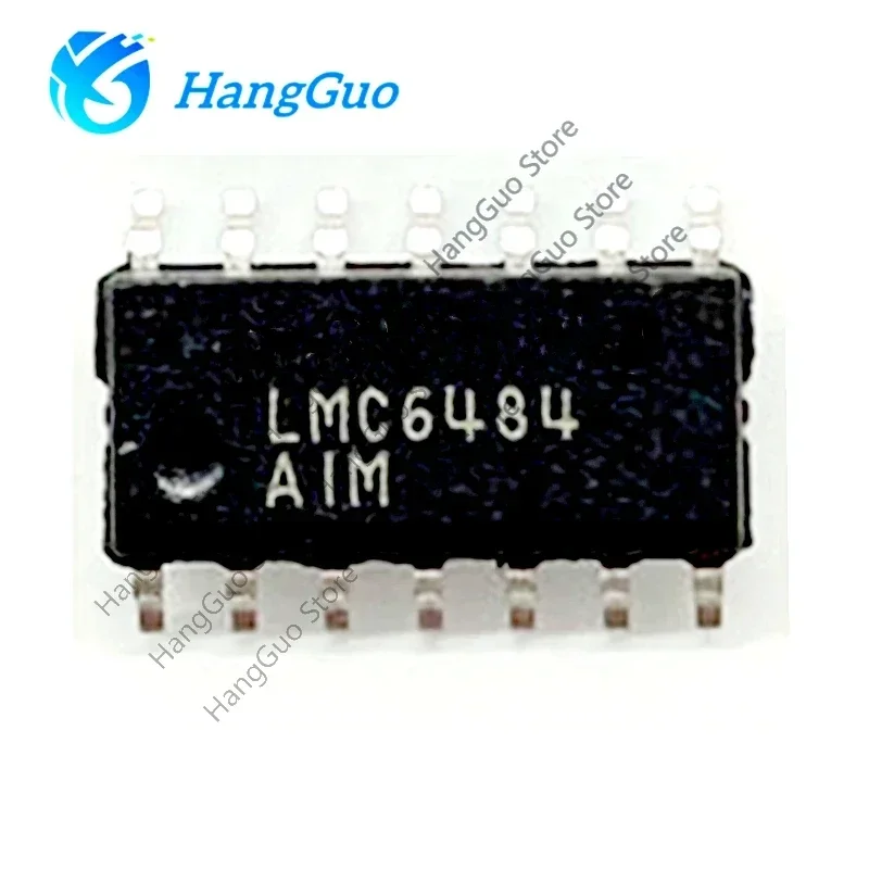 

10 шт. новые оригинальные операционные усилители LMC6484AIM LMC6484AIMX/NOPB, корпус SOP14
