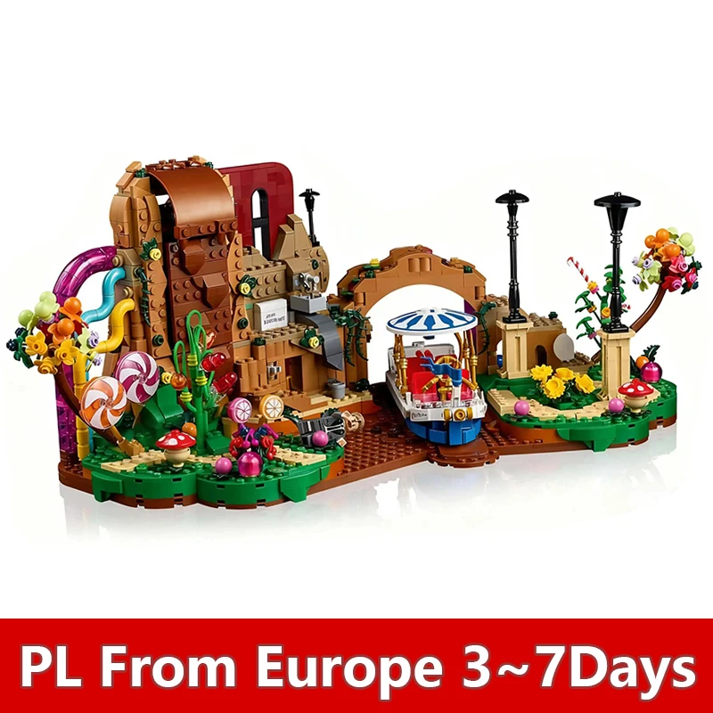 2025 pièces Blocs de construction modèle usine Décoration maison Jouet d'assemblage pour enfants Cadeau d'anniversaire de Noël pour adultes Compatible 21360