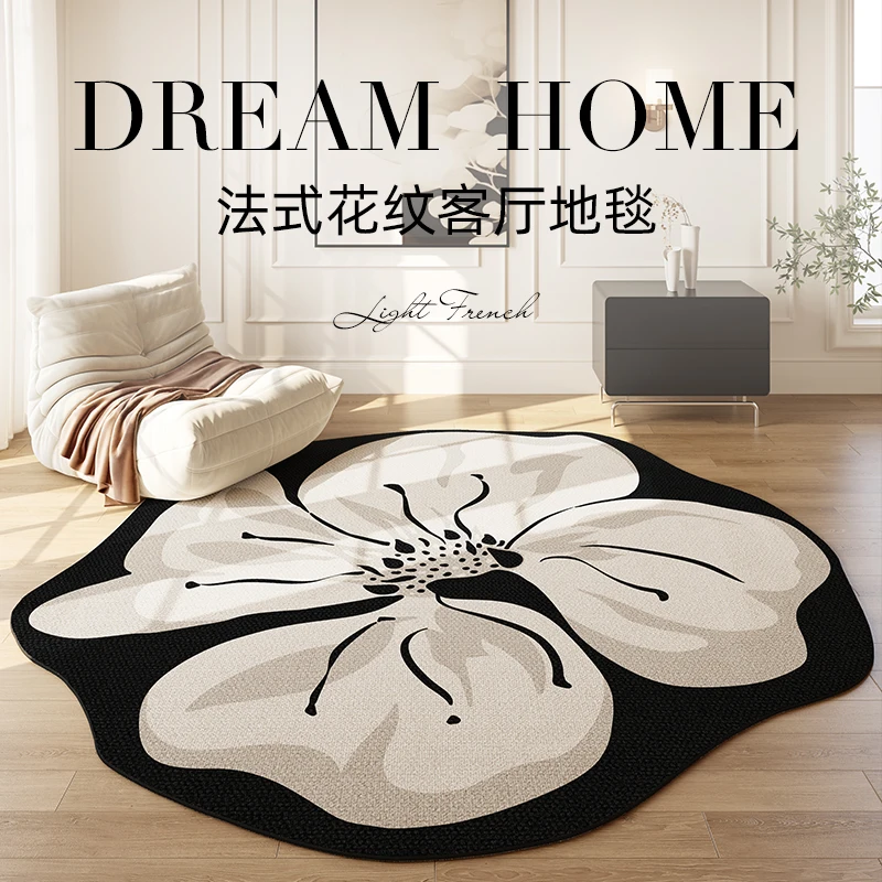 

Светильник Роскошные коврики для гостиной в французском стиле, декор для спальни, большая площадь для кабинета, напольный коврик, толстый плюшевый коврик