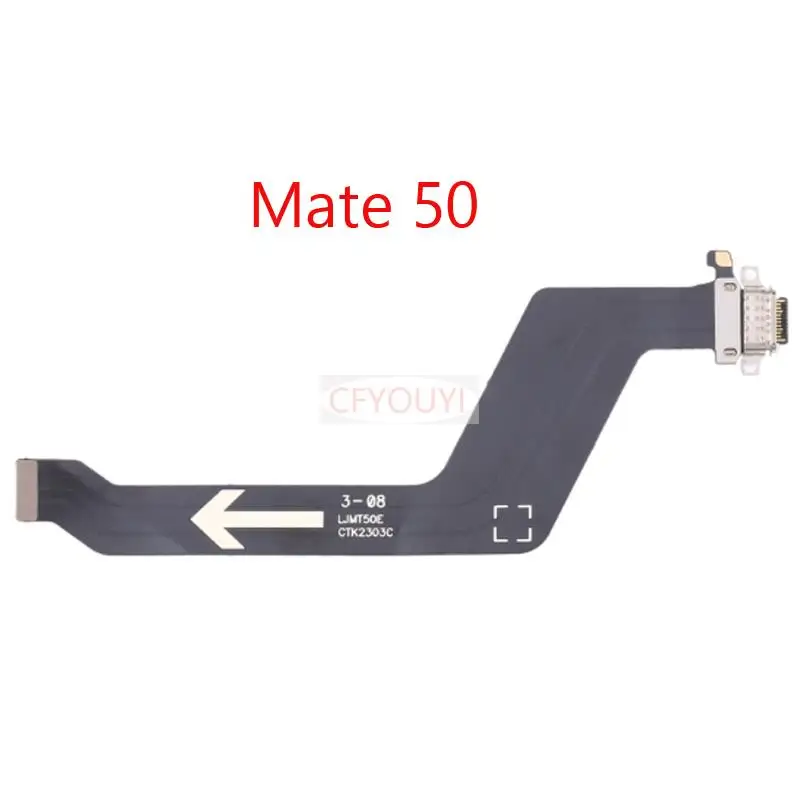 OEM Mate 50 Pro USB Charging Dock Connector Port Charge Board Flex Cable For Huawei Mate 50 PRO Mate 50Pro