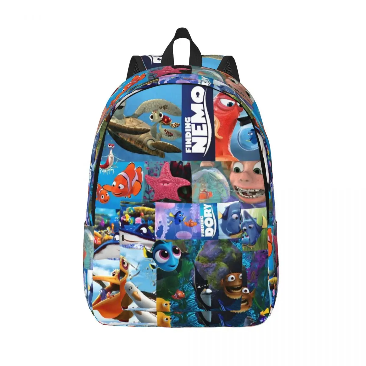 

Finding Nemo Dory Bruce Squirt Crush Cool Backpack Sports Student Work Daypack for Men Women Laptop Computer Canvas Bags