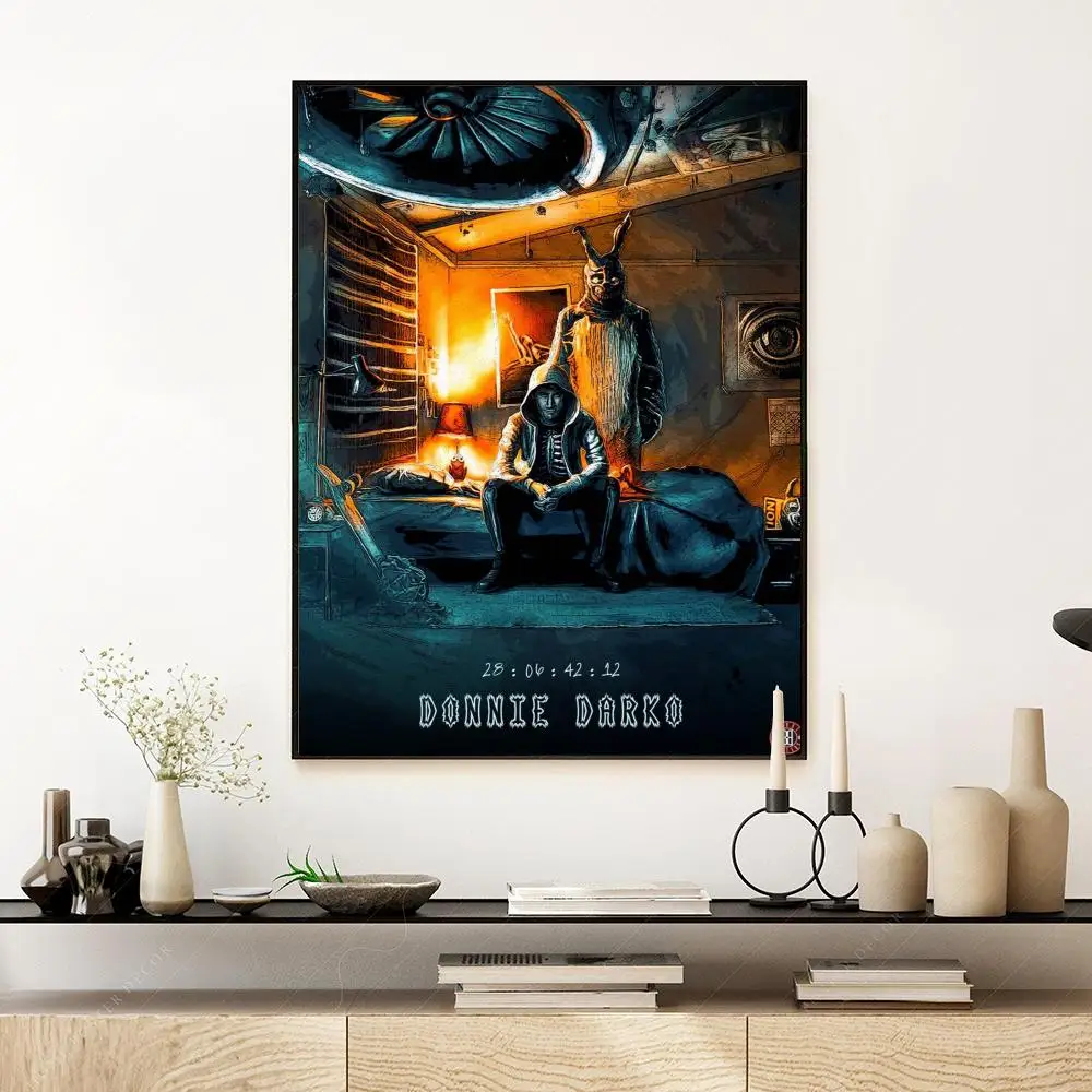 Horrorfilm D-Donnie Darko Poster, modernes ästhetisches Wandkunst-Poster, minimalistische Raumdekorationsartikel – Detail 12