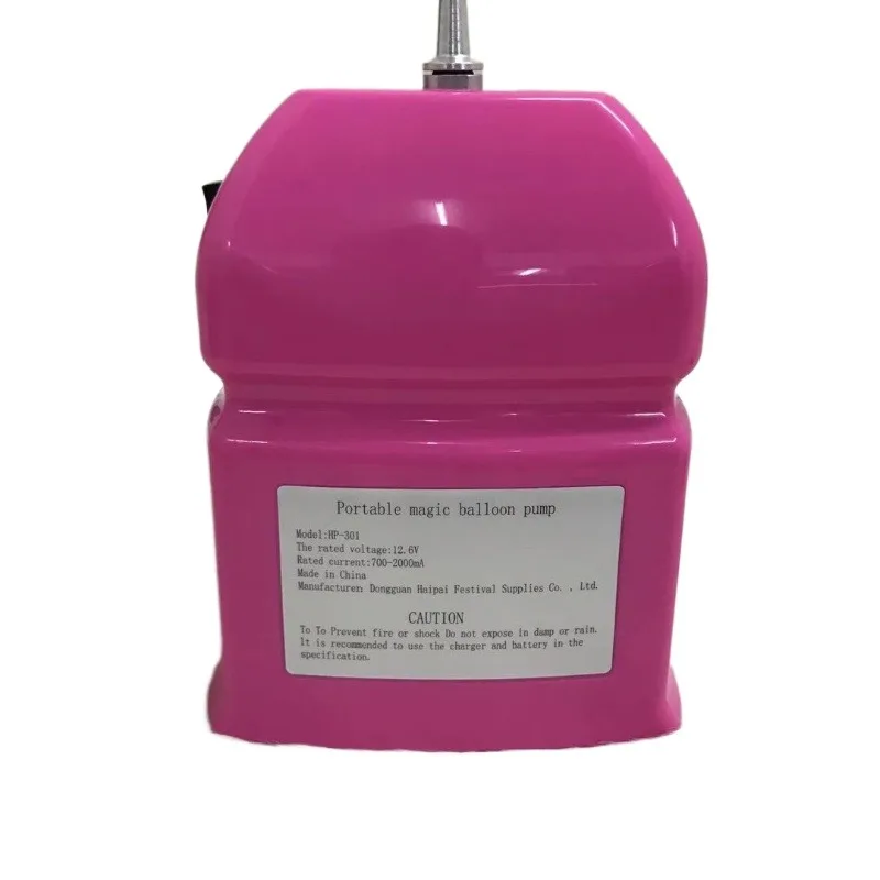 110-240V Portable Electric Magic Balloon Pump Rechargeable Long Balloon Pump Portable Wireless Balloon Pump