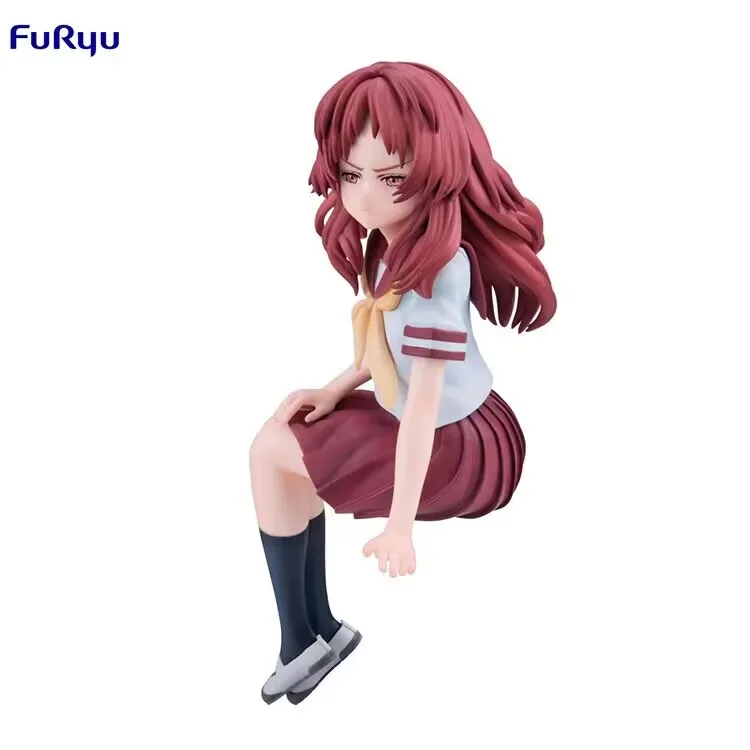 

В наличии Оригинальная фигурка FuRyu My Girlfriend's Not Wearing Her Glasses Today MIE AI Noodle Stopper, аниме-фигурка, модель, игрушка, кукла