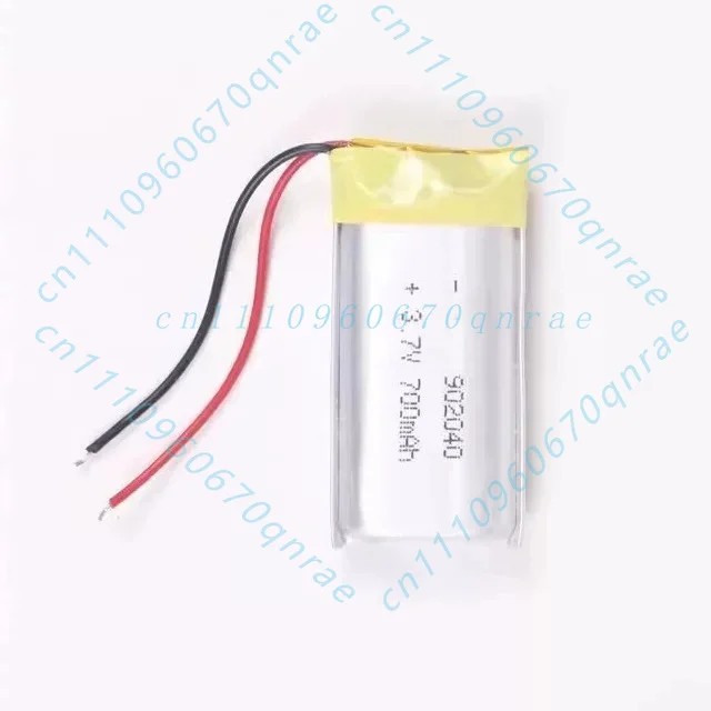 Polymer lithium battery 3.7V 902040 700MAH for intelligent human body induction night light battery