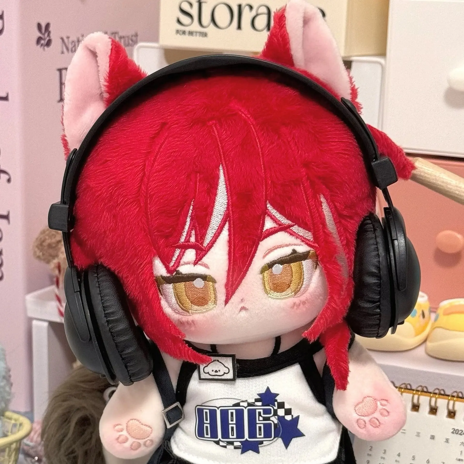 Pre-sale Game Ensemble Stars 20cm Es Cotton Plused Doll Sakasaki Natsume Cosplay Cartoon Dolls Toys Cotton Stuffed Doll Body