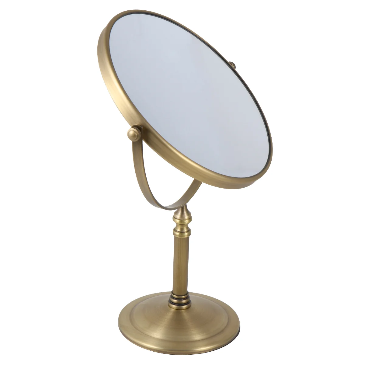 Handheld Mirrors Double Side Makeup Magnification European Style Vanity Table Miss