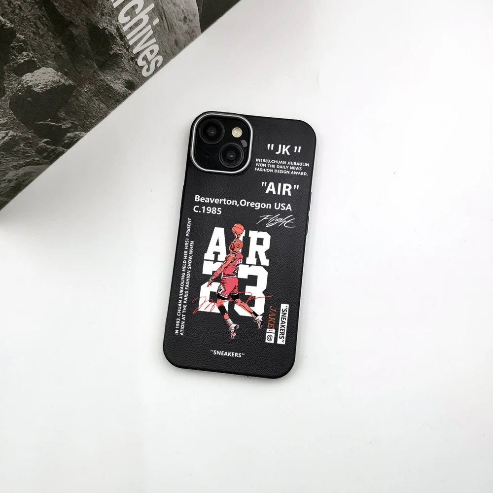 Hot 23 Sneaker label Telefoon Case Voor iPhone 12 13 14 15 Pro Max 11 16 Plus 17 Luxe AIR 85 Sportschoenen Zachte Siliconen Achterkant