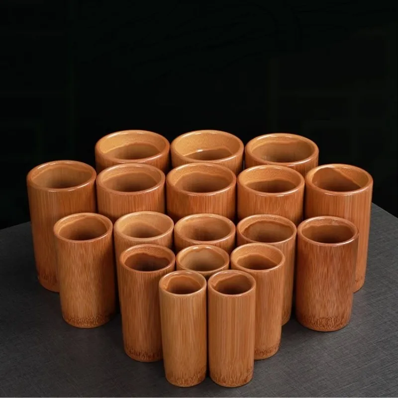 10/12/14/16pcs Tradition Chinese Carbonized bamboo wood cans suction tanks cups Fire Cupping Set Acupuncture Therapy Treatment