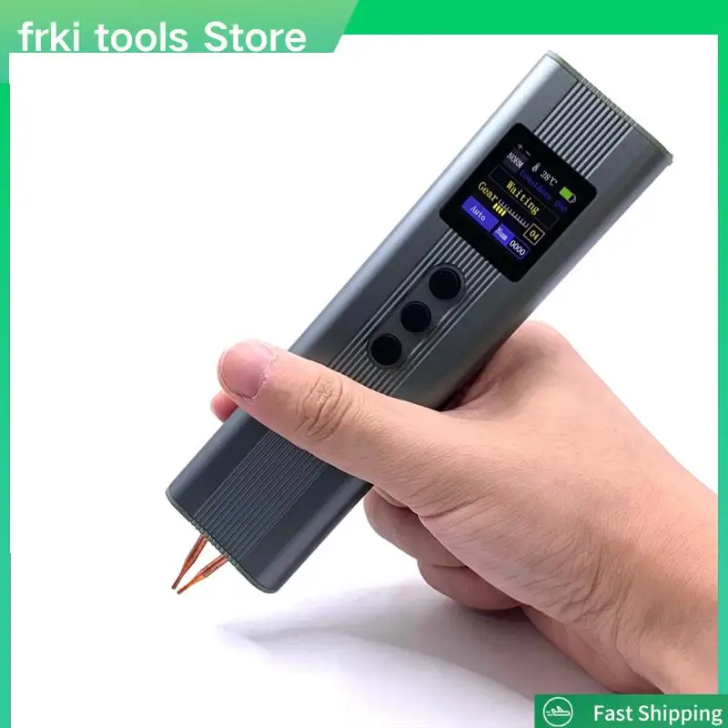 

11 Gears Adjustable Portable Digital Display Spot Welder With Dual Pulse For 18650 Battery Nickel Strip Welding-A79G