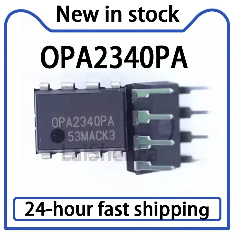 1PCS OPA2340PA OPA2340 OPA340PA DIP-8 Single Power Rail To Rail Operational Amplifier, Brand New in Stock