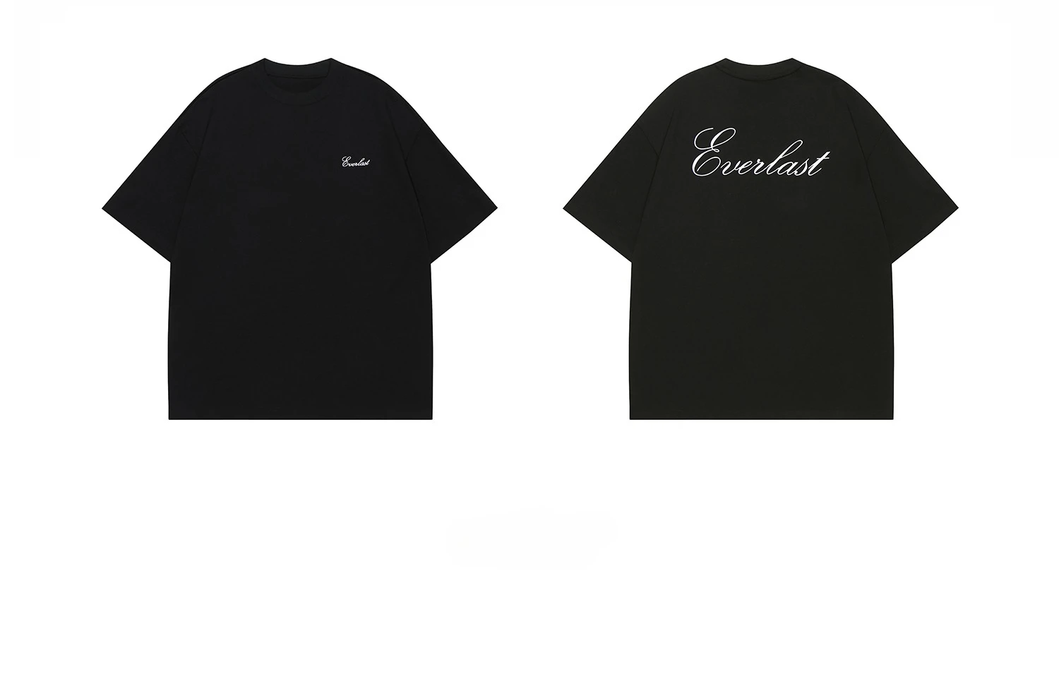 

American Boxing Sports Short Sleeved Men and Women Pure Cotton Loose Training, Fitness and Leisure Heavyweight T-shirt Gothic