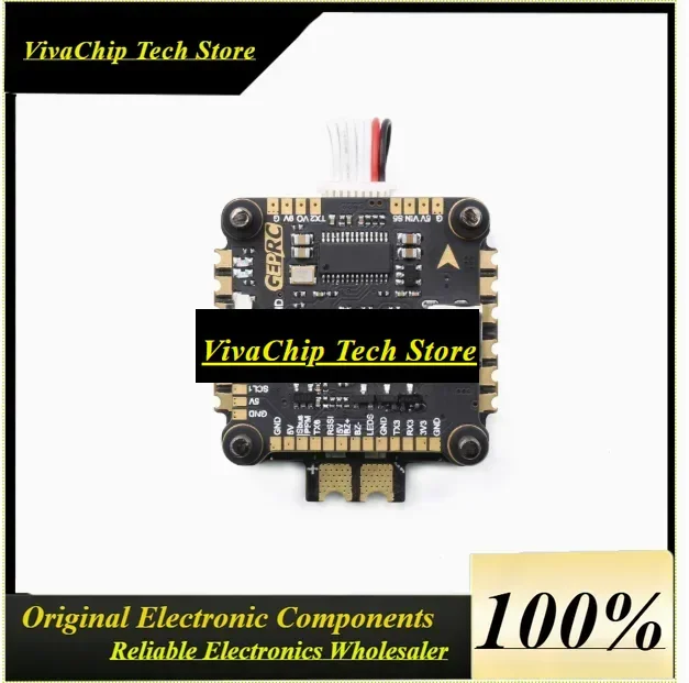 VivaSGEPRC SPAN F405 HD STACK GEP-F405-HD Flight Controller BL32 50A ESC 4IN1 ESC For Freestyle FPV Drone