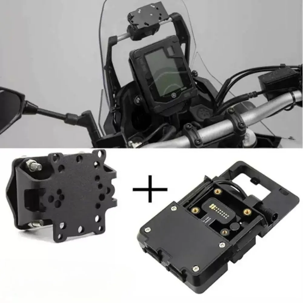 Motorcycle Mobile Phone Navigation Stand USB Charger for Yamaha Tenere 700 T7 XT1200Z Brand New