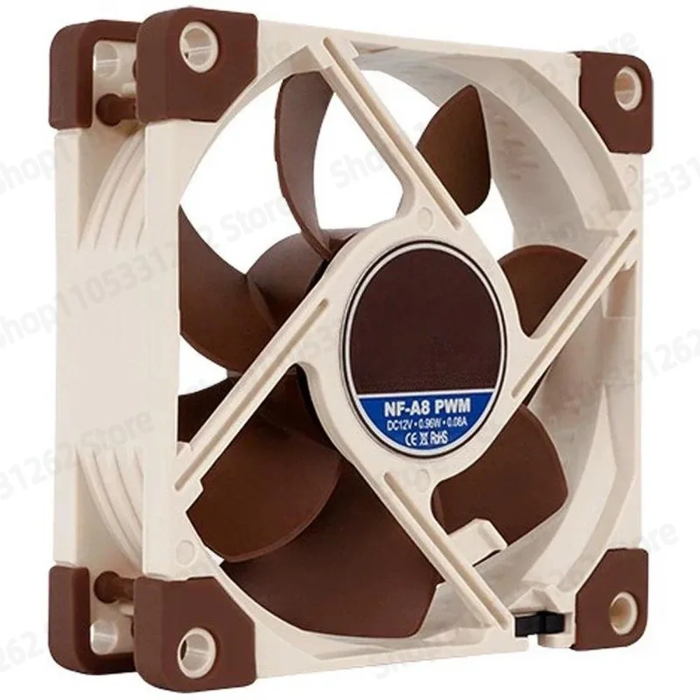 NF-A8 PWM 80mm Fan 4 Pin Temperature Control CPU Case Cooling Fan Quiet