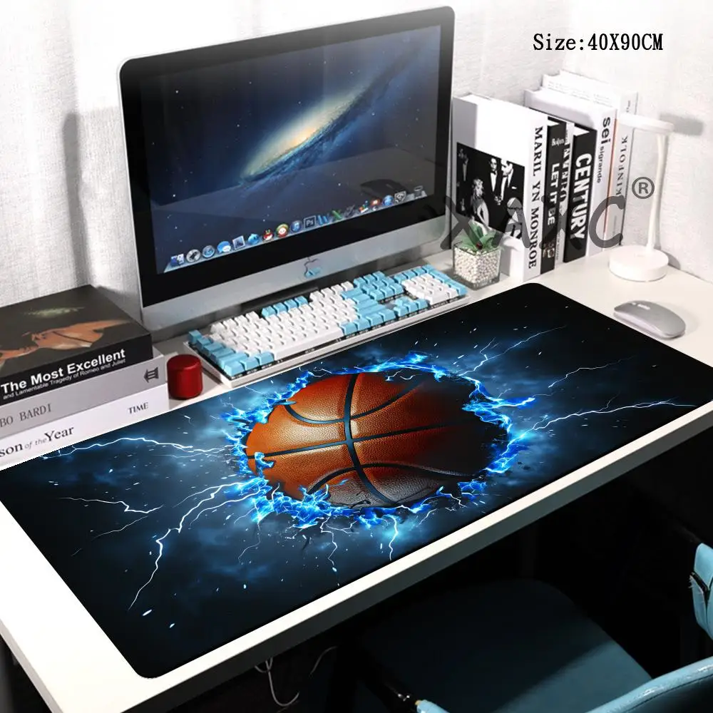 

HYBXAXC Basketball Mousepad Gaming Mat Mouse Pad Mat Offices Accessories Desk Gadgets Office Rug Gamer Mats Anime Computer Mause