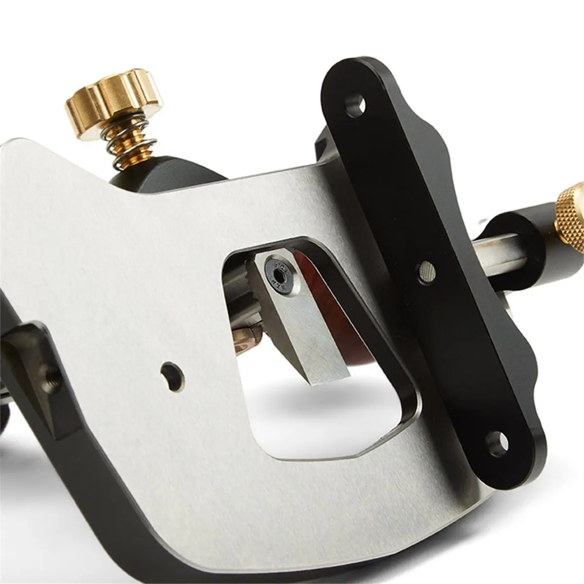 N94R Adjustable Woodworking Plane Rabbet Router Hand Tool Pro Router Plane Die Steel Grooving Plane DIY Wood Trimming Tool