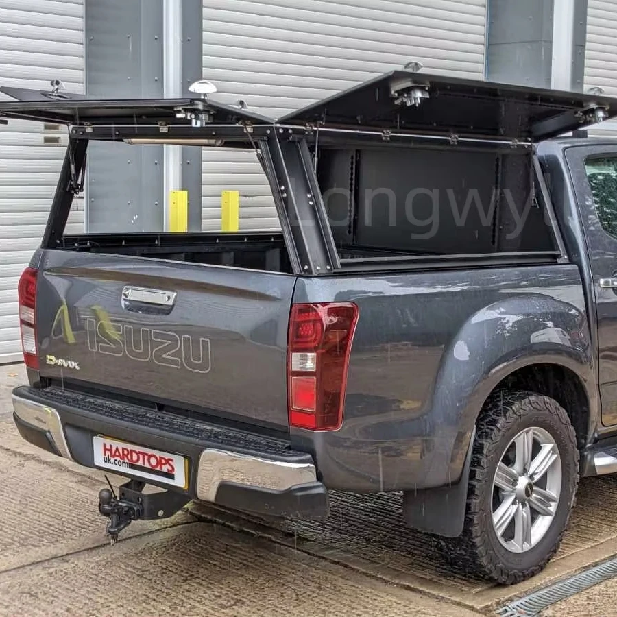 

Aluminum Truck Camper Shell for Isuzu D-Max Heavy-Duty Smartcap Truck Bed Cap Custom-fit