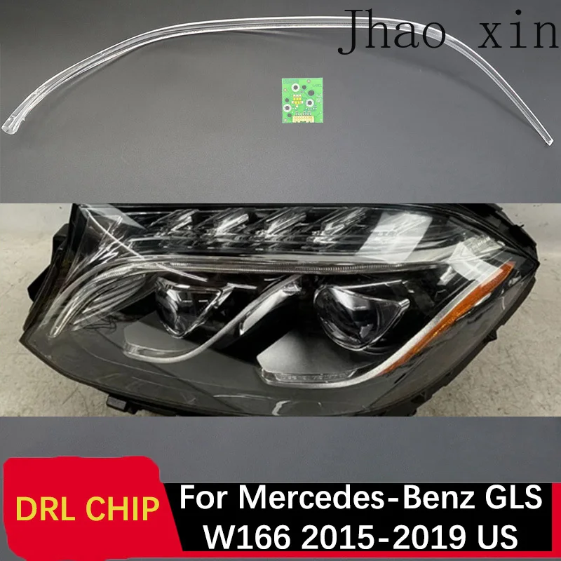 

Ballast Angel Eye for Mercedes-Benz GLS W166 2015-2019 US Version White Light Car Daytime Light DRL CHIP Lamp Tube Circuit Board