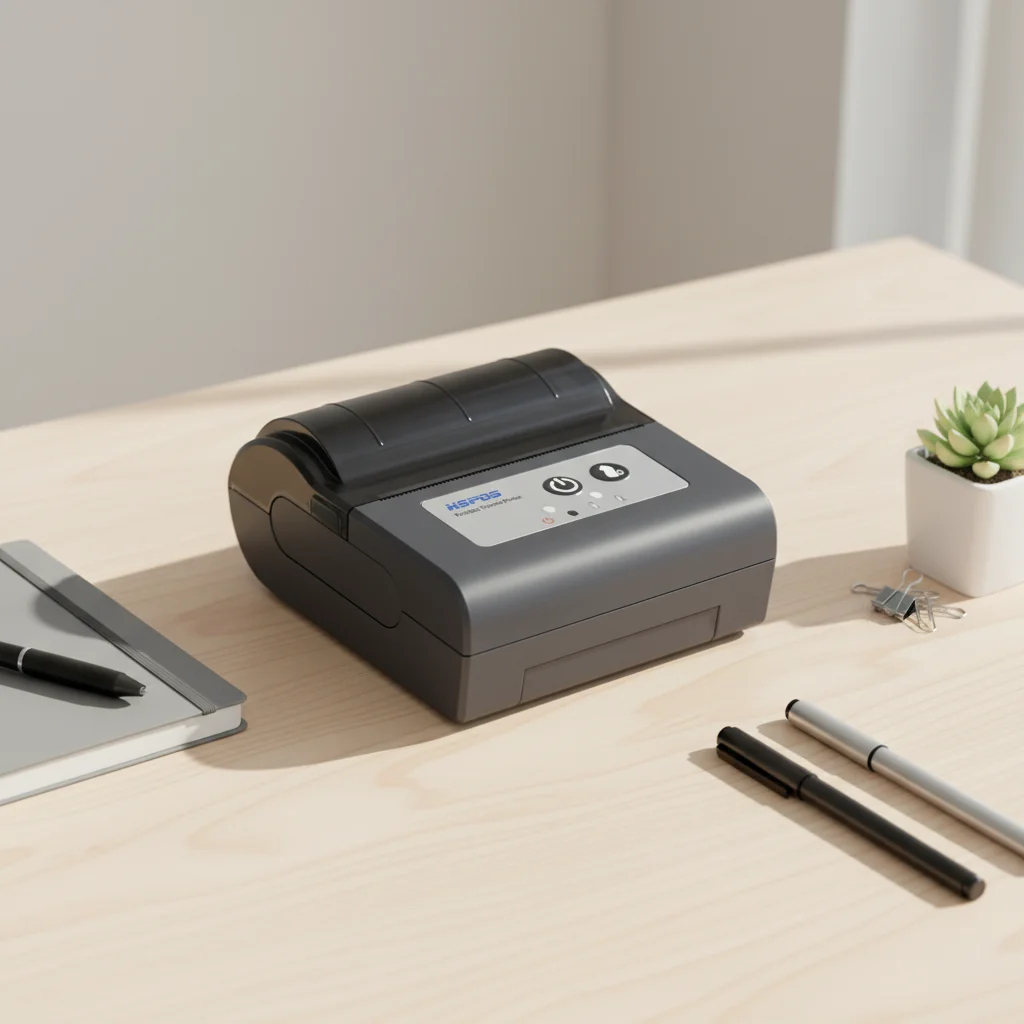 ATU&UTV80mm Mobile Receipt Printer Lightweight Form Applied Delivery Service Scenario