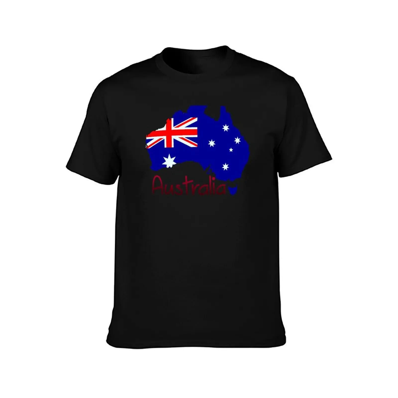 Australia Australian Flag Australian Roots Australian Pride T-Shirt, Summer Casual Cotton Tee, Oversized Streetwear Tops