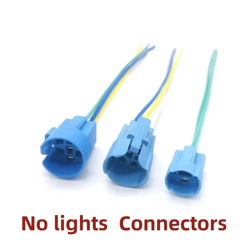 12mm16mm 19mm 22mm Metal Button Switch Socket Connector Cable Socket, Terminal Insertion, 5-Wire With Light, 3-Wire Without Ligh - Image 3