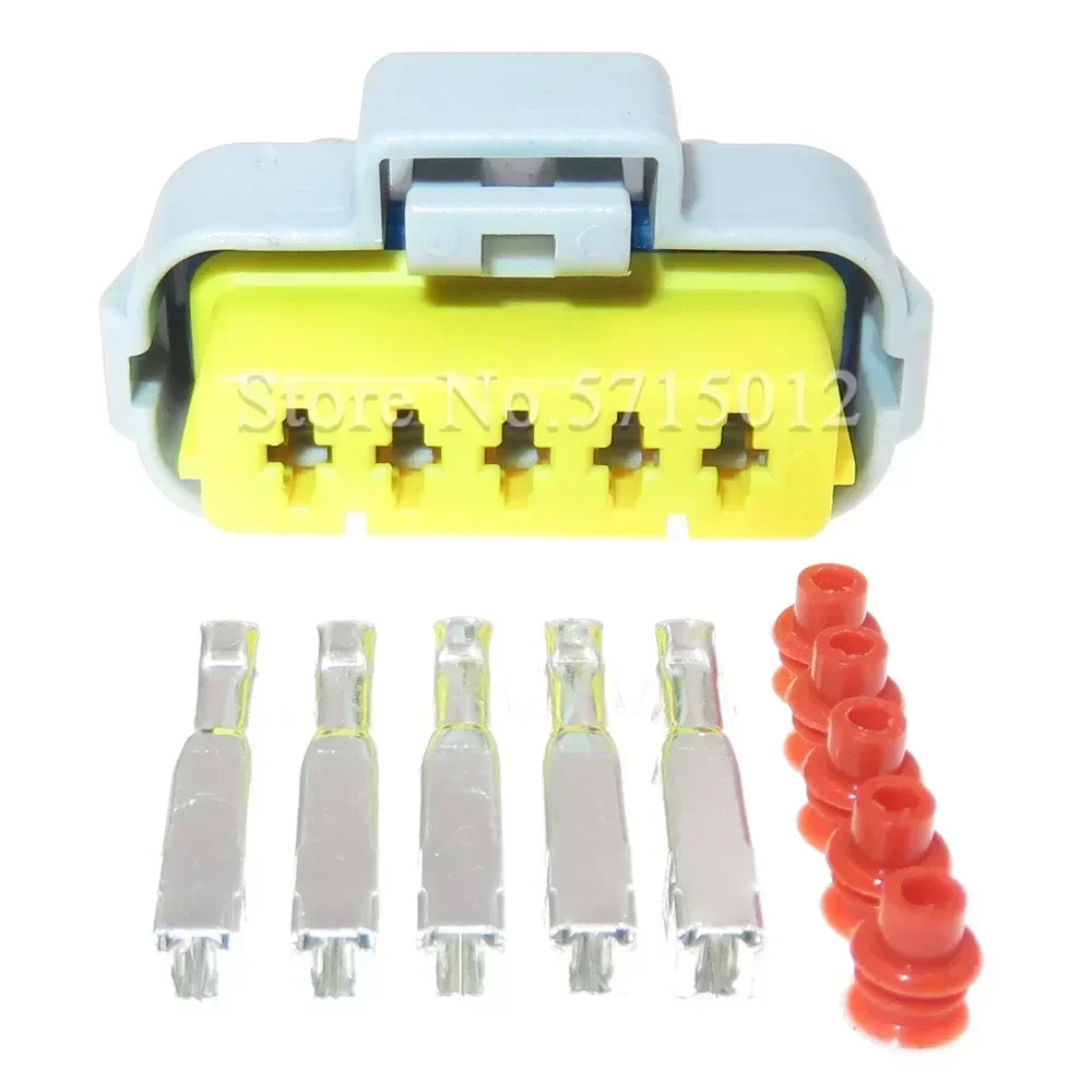 5 Hole 211PC053S4026 Sealed Female Electronic Waterproof Plugs Automobile Wire Socket