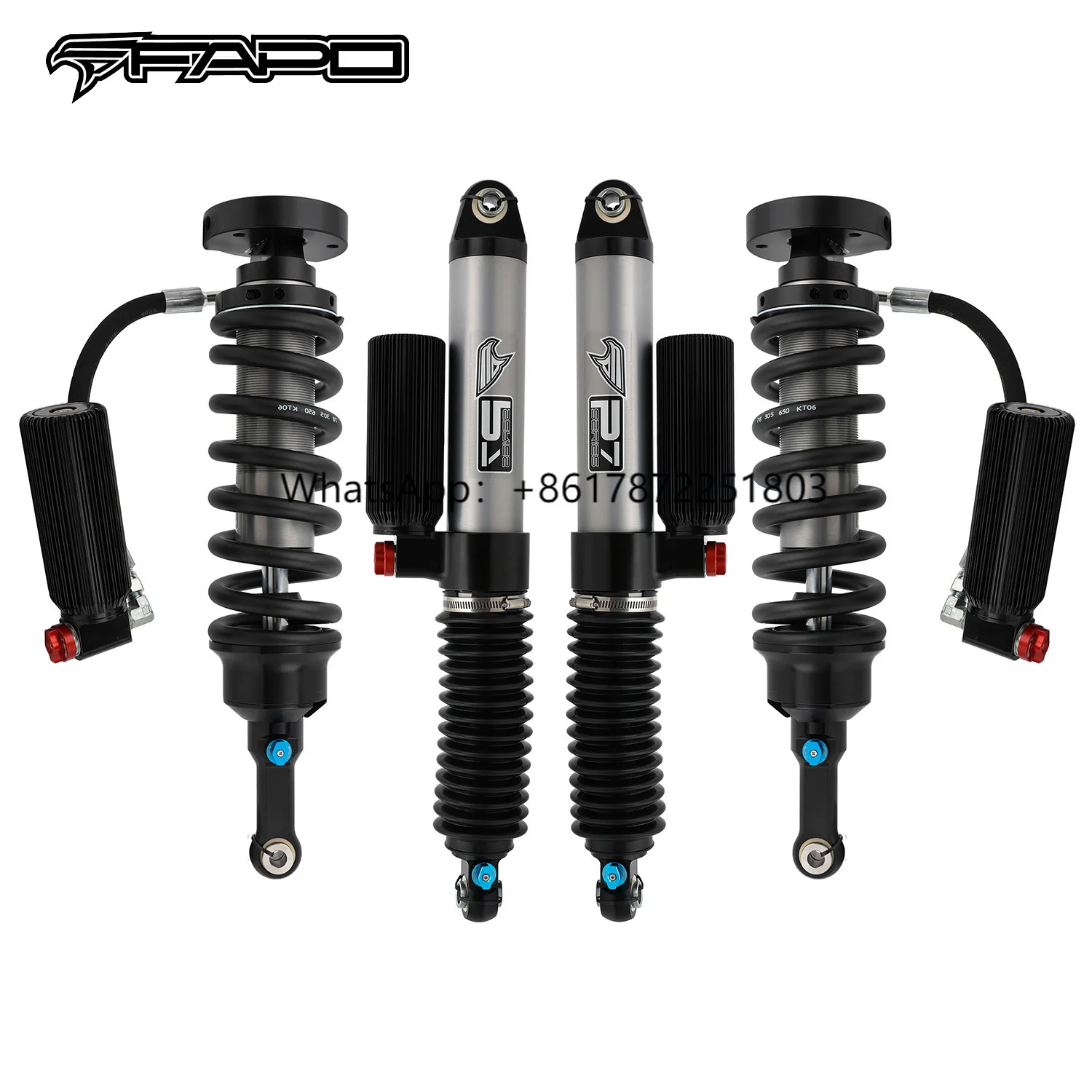 

FAPO PA169570+PA269570 Lift 2" Wholesalers 8-stage Damper Adjustable Shock Absorbers for Isuzu D-Max/Datong T60/Ruimai