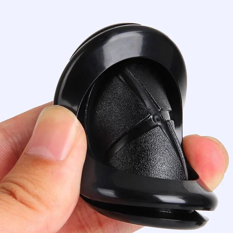 5pcs/lot High Temperature Resistant Double Sided Coil Guard Flame Retardant Rubber Snap Type Black