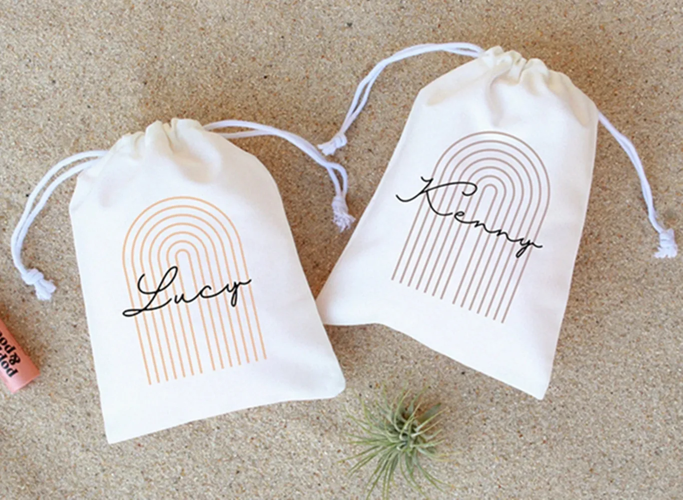

20pcs Bridesmaid Name Bag - Bachelorette Party Favors - Boho Bachelorette Favors - Custom Name Bag - Bridesmaid Gift - Hangover