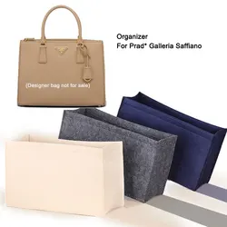 For Galleria Saffiano Inner Bag Storage Bag Large Medium And Small Lining, Purse Insert Organizer With Zipper Pocket