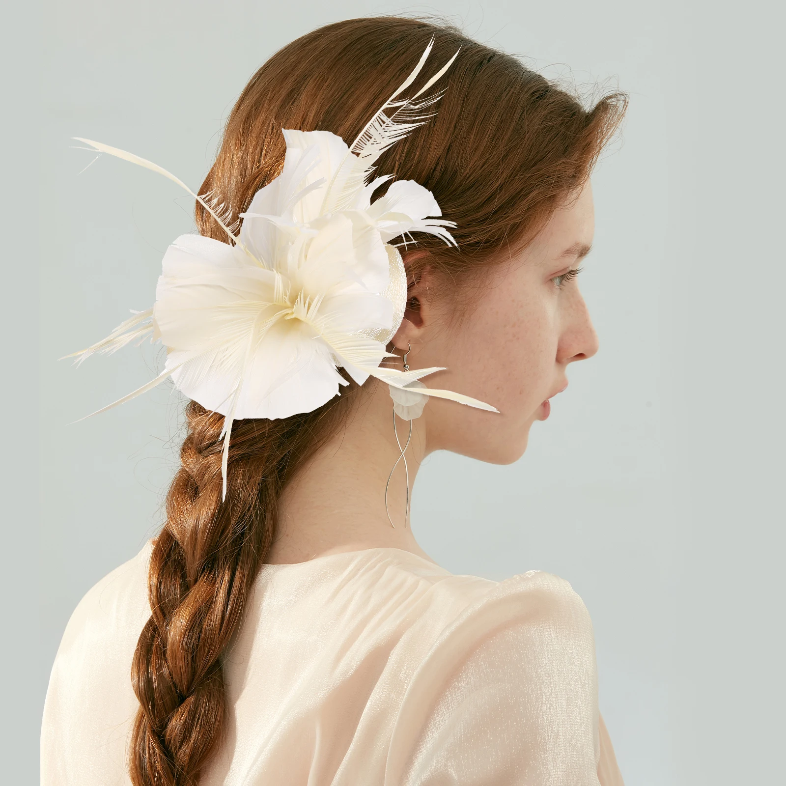 

Headdress Hair Clip Carnival Accessory Jewelry Cute Barrettes Bride Clips Bridesmaid Dressy for Women