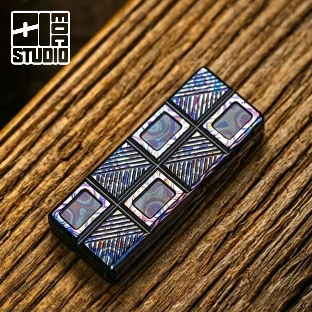 01EDC COCOA WAFER Zircuti Fidget Slider Stress Relief Toy Fidget Toys For Adults Push Slider
