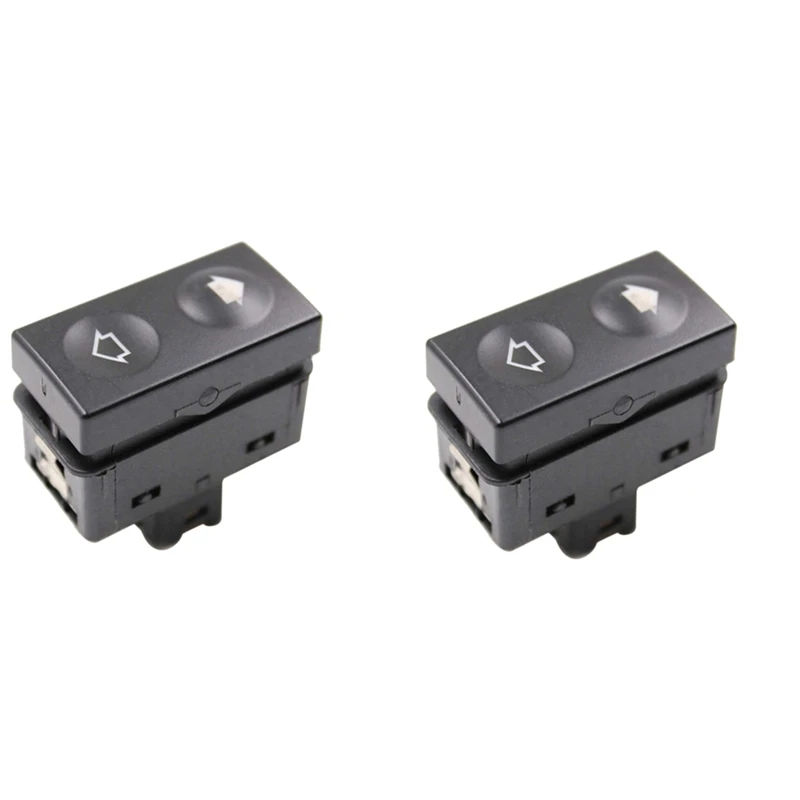 2X Power Door Window Lifter Switch Control Button For BMW E36 318I 318Is 325I 325Is Part Number:61311387387