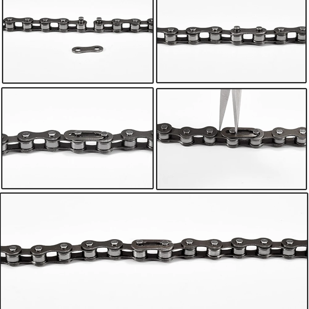 Bicycle Speed Chain Bike Chain 124cm 144cm Bicycle Single Speed Bicycle Speed Chain Compact Structure Single Speed Chain