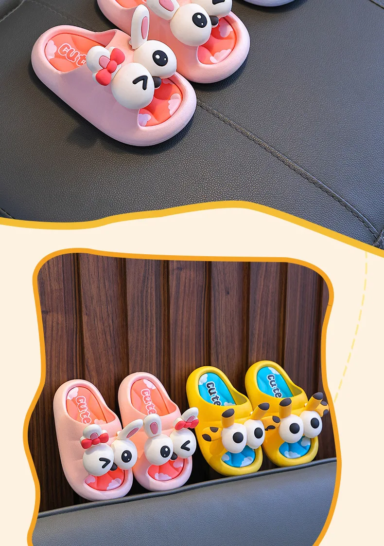 Neue Sommer-Kindersandalen: Rutschfeste, weiche Baby-Slipper für Mädchen und Jungen – Ideal für Strand, Innenbereich und Bad – Eltern-Kind-Sandalen – Detail 21