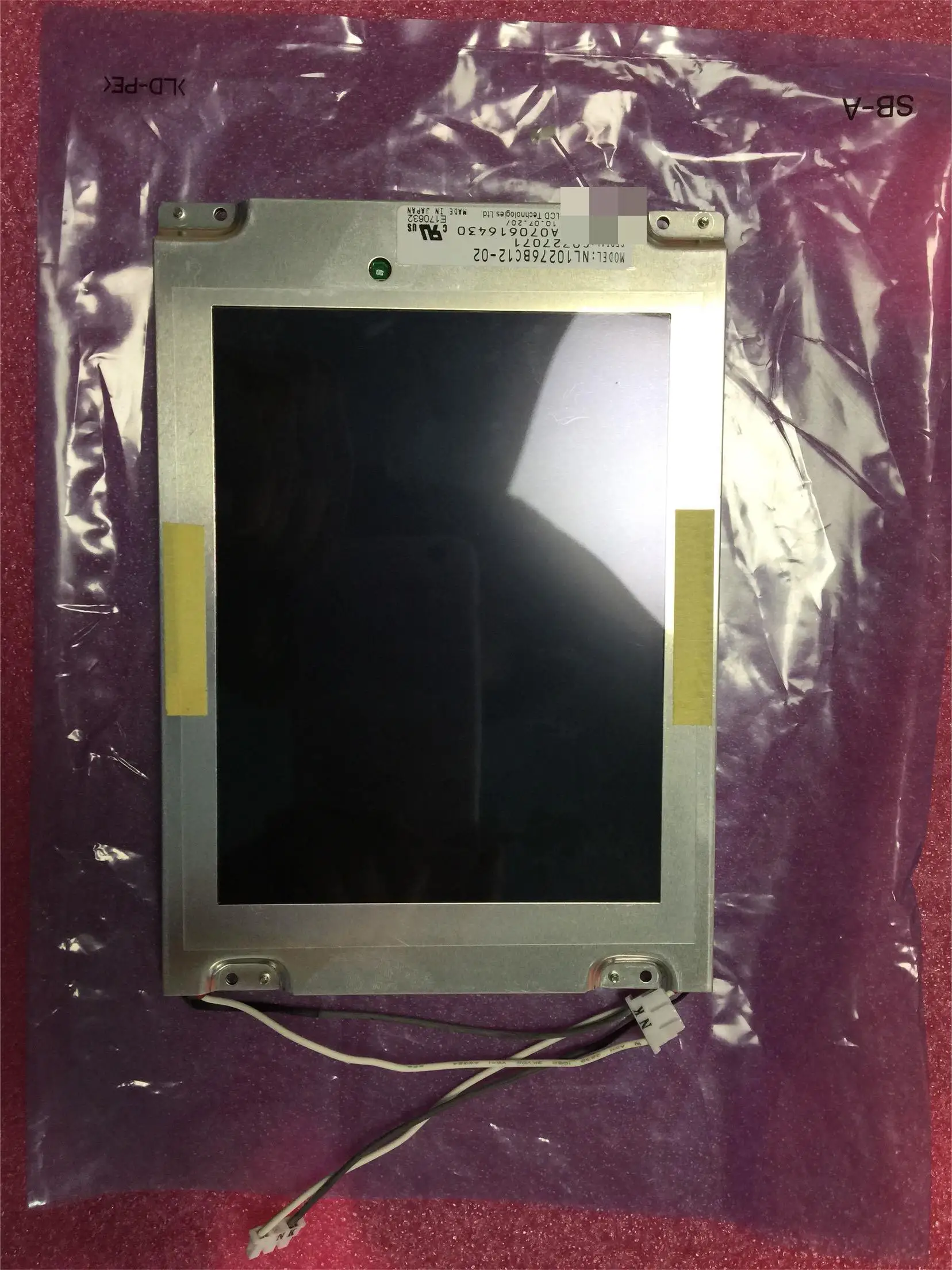 

Free Shipping Original Grade A+ NL10276BC12-02 6.3" inch LCD Display Screen Panel 1024*768