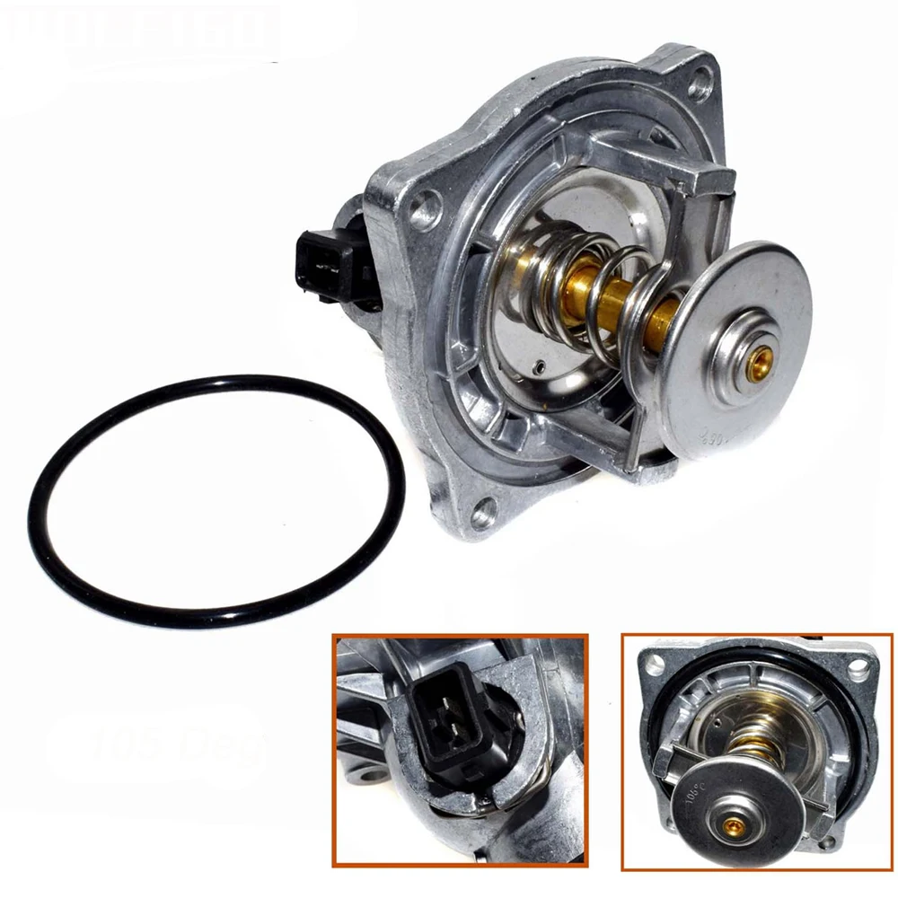1pcs Car Engine Coolant Thermostat 11531436386 PEL000060 PEL000060GEN For BMW 540i 740i 740IL X5 Z8/ LAND ROVER RANGE ROVER