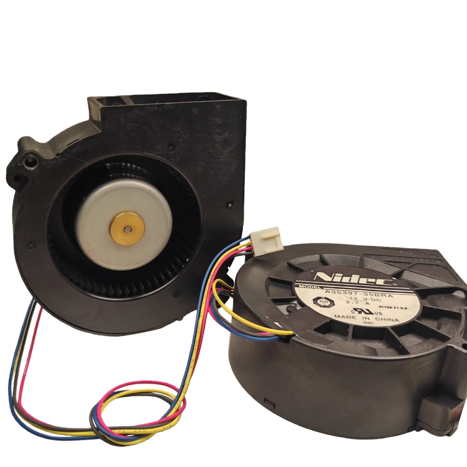 1pcs A35397-35BRA 12V 2.7A 97x97x33mm High Speed Turbo Blower Fan 5200RPM 4-Wire PWM Industrial Cooling Fan for BBQ Grill H