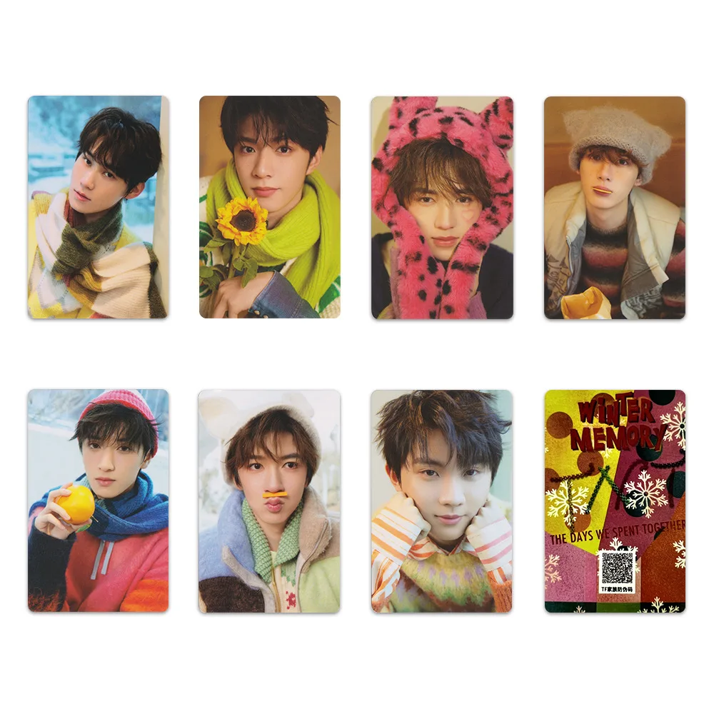 Kpop TNT Photocard 7pcs/Set Double Sides Printing Korean Style LOMO Card SongYaXuan DingChengXin MajiaQi Fans Collection Gift