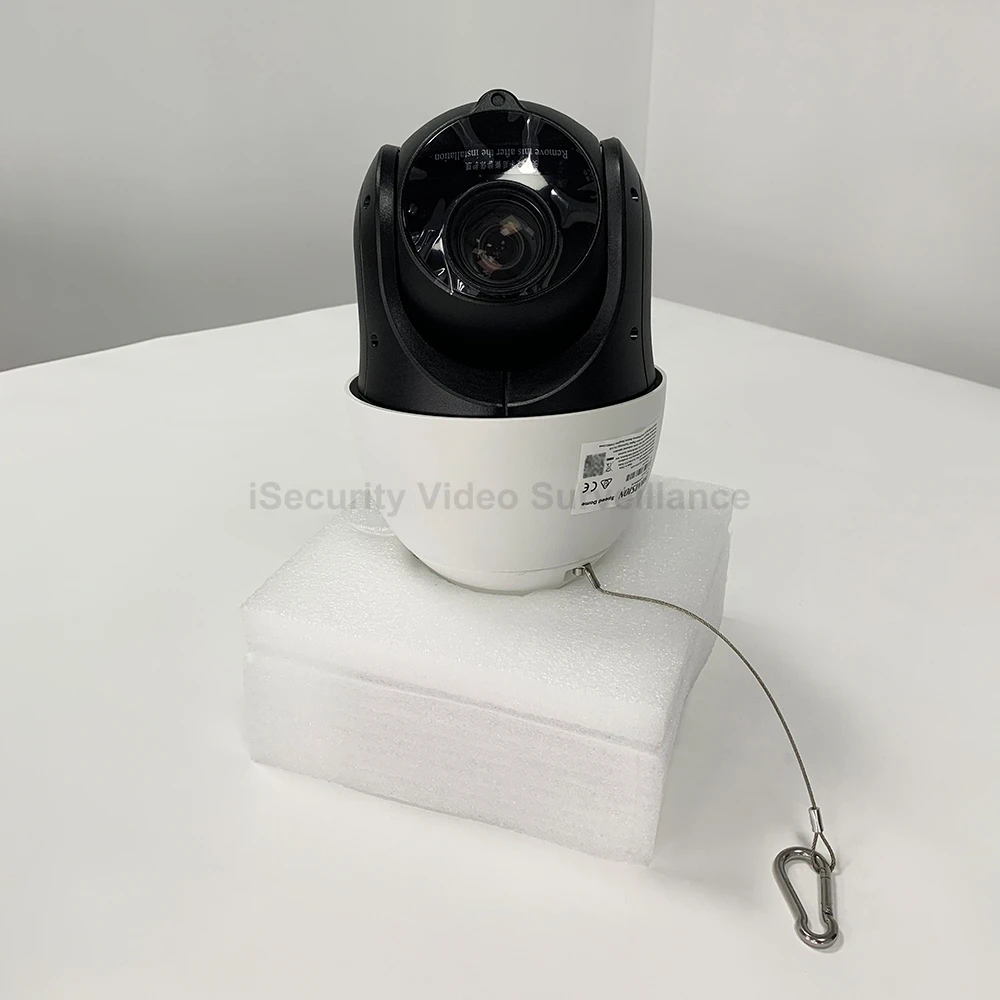 H ikvision DS-2DE4425IW-DE, 4MP PTZ kamera luar ruangan 25x kecepatan kubah perbesaran dengan dudukan dinding braket 100M IR IP66 kamera IP