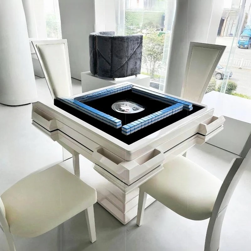 Light luxury automatic mahjong table, high-end multi-functional electric mahjong machine for home use