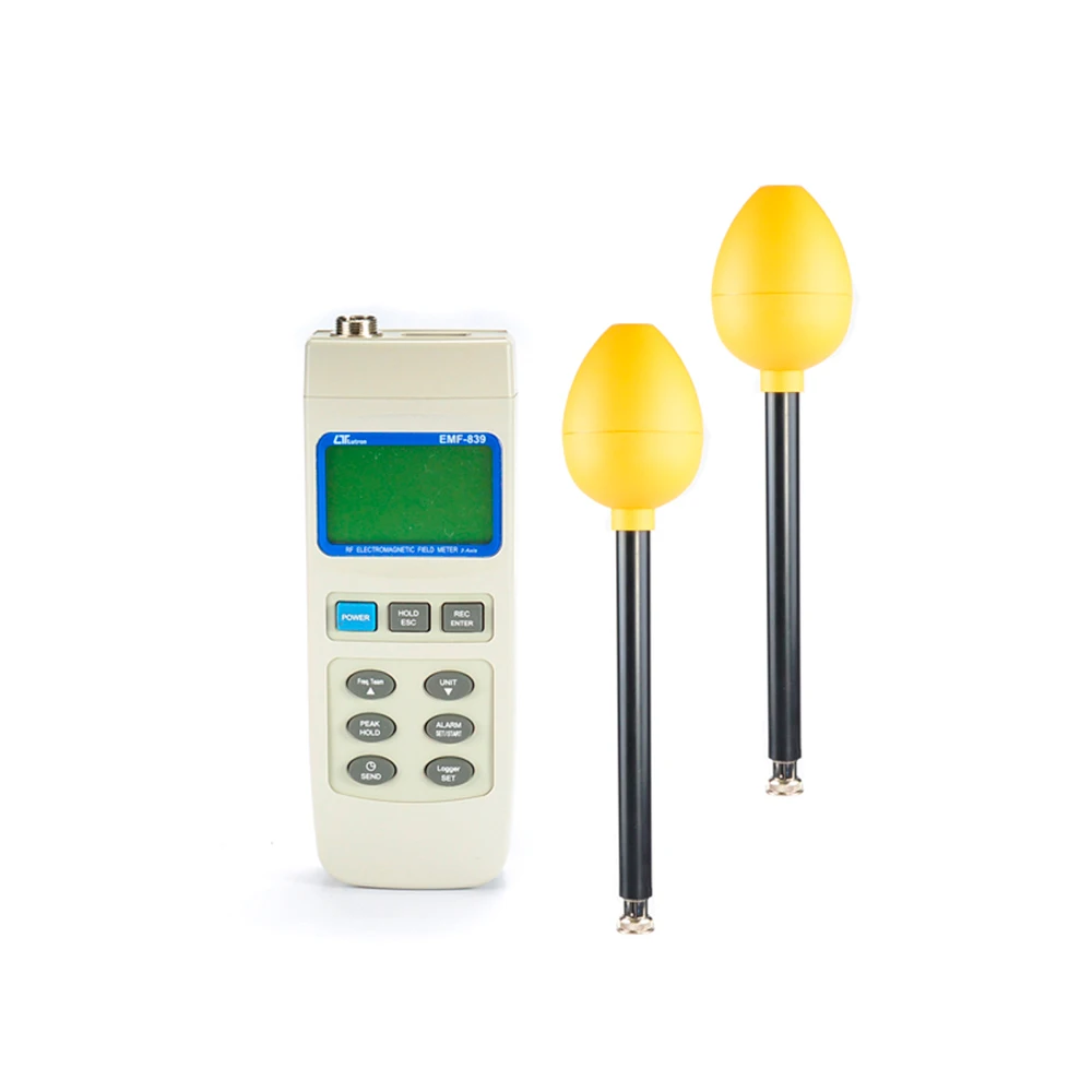 

Lutron EMF-839 3 Axis Radio Frequency Radiation Meters Electrmagnetic Field Meter Electromagnetic Field Strength Meter