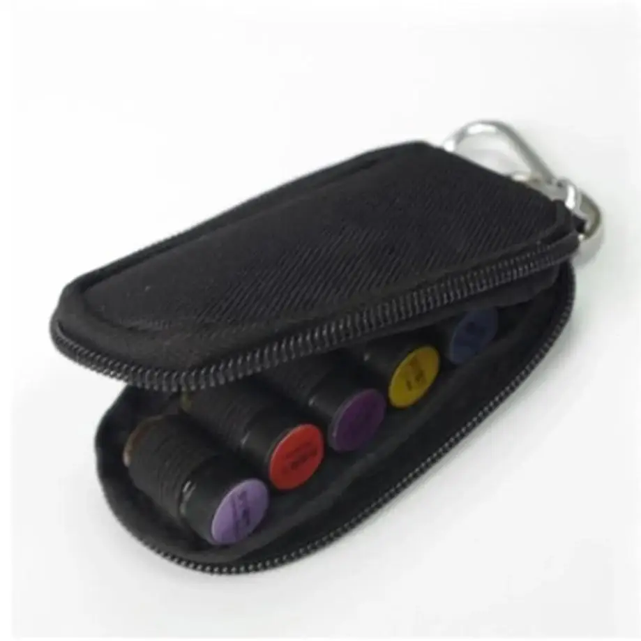 2026 Portable Essential Oil Carrying Bag Single Storage Case Holds 10 Roller Bottles Shockproof Protector For Travel Outdoor Use