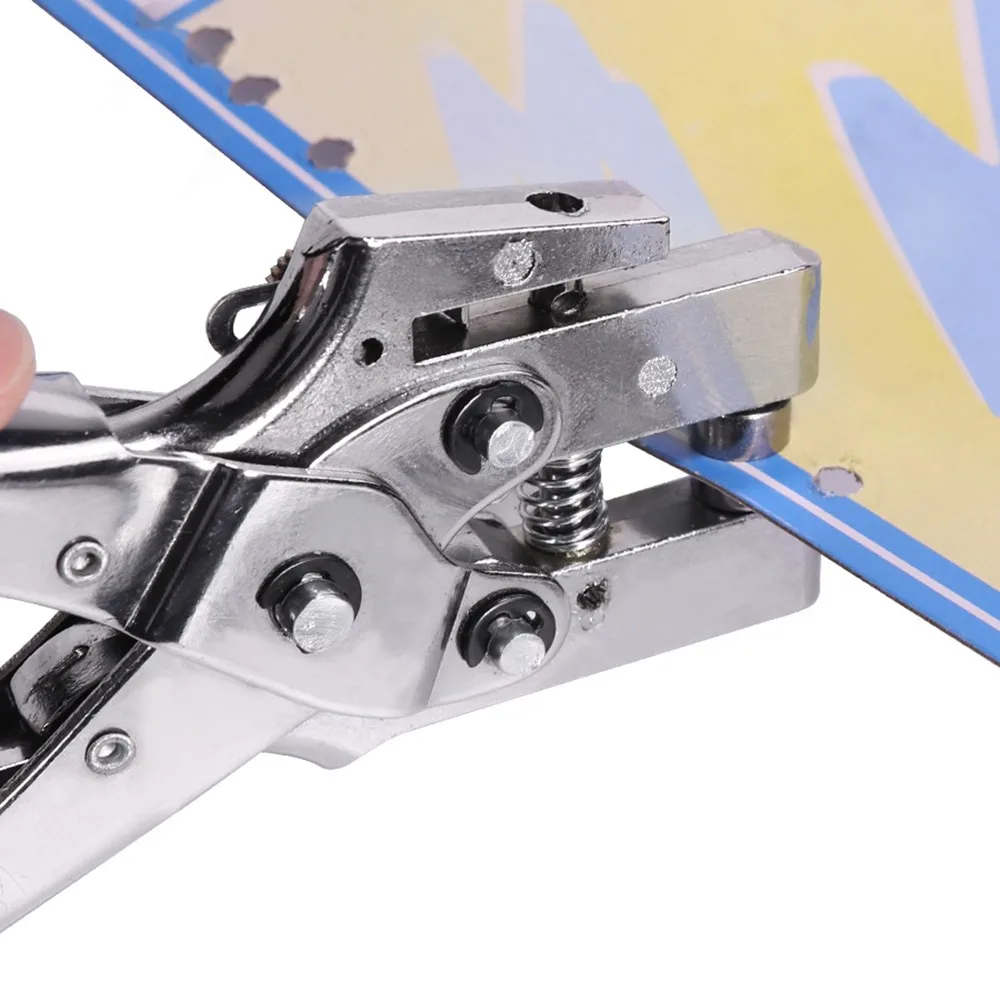 100pcs Multi-function Eyelet Hole Punch Pliers Tool Kits Manual Puncher Press Tool Grommet Eyelet Plier Set